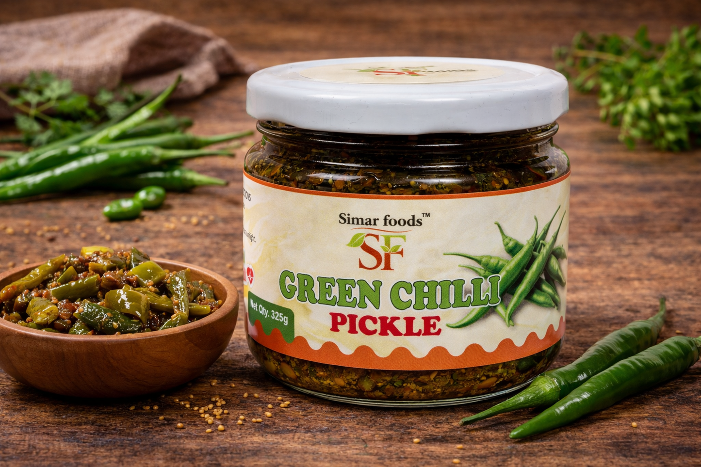 Green Chilli Pickle